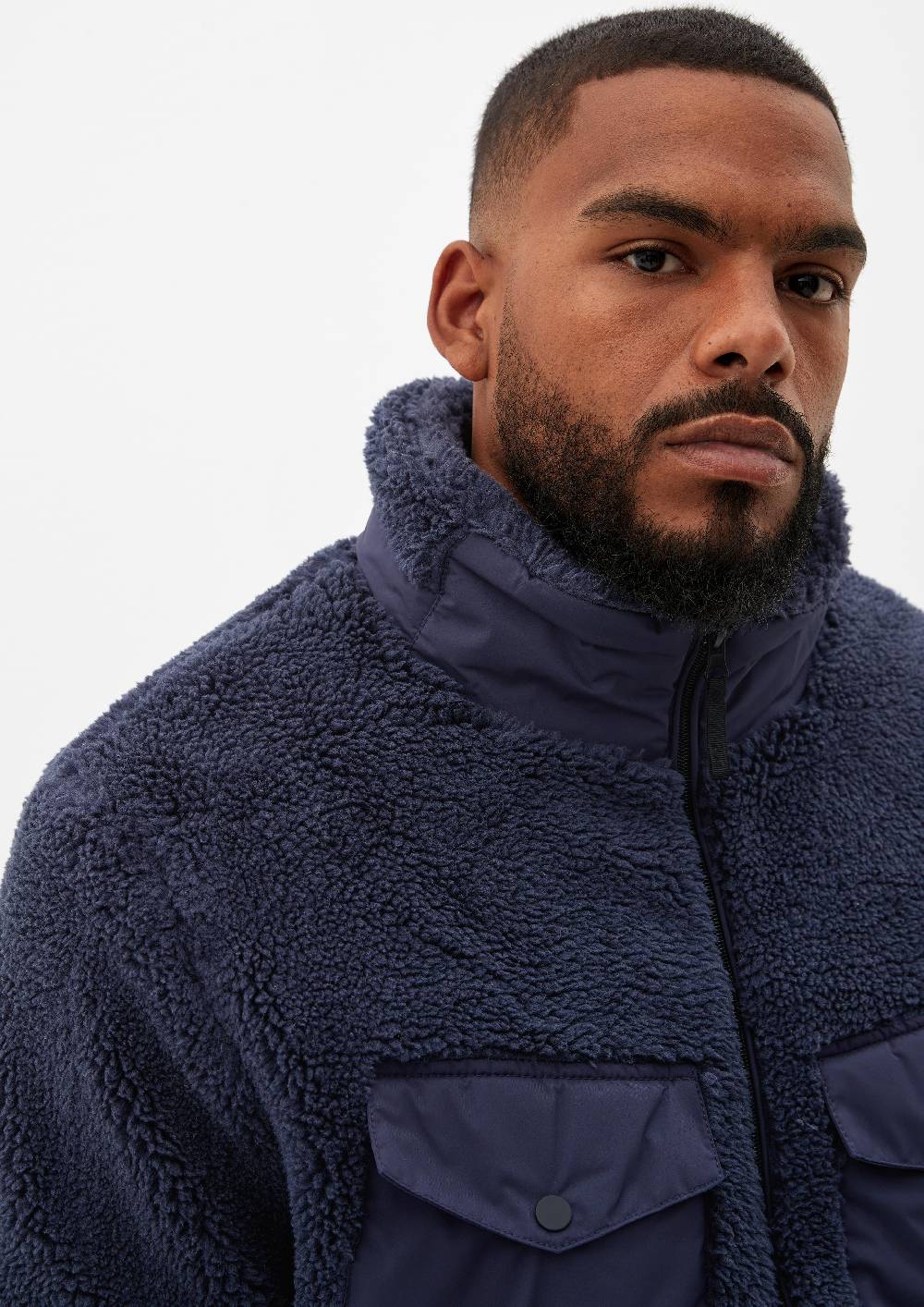s.Oliver Jacke aus Teddyplüsch Bis zu 60% Rabatt