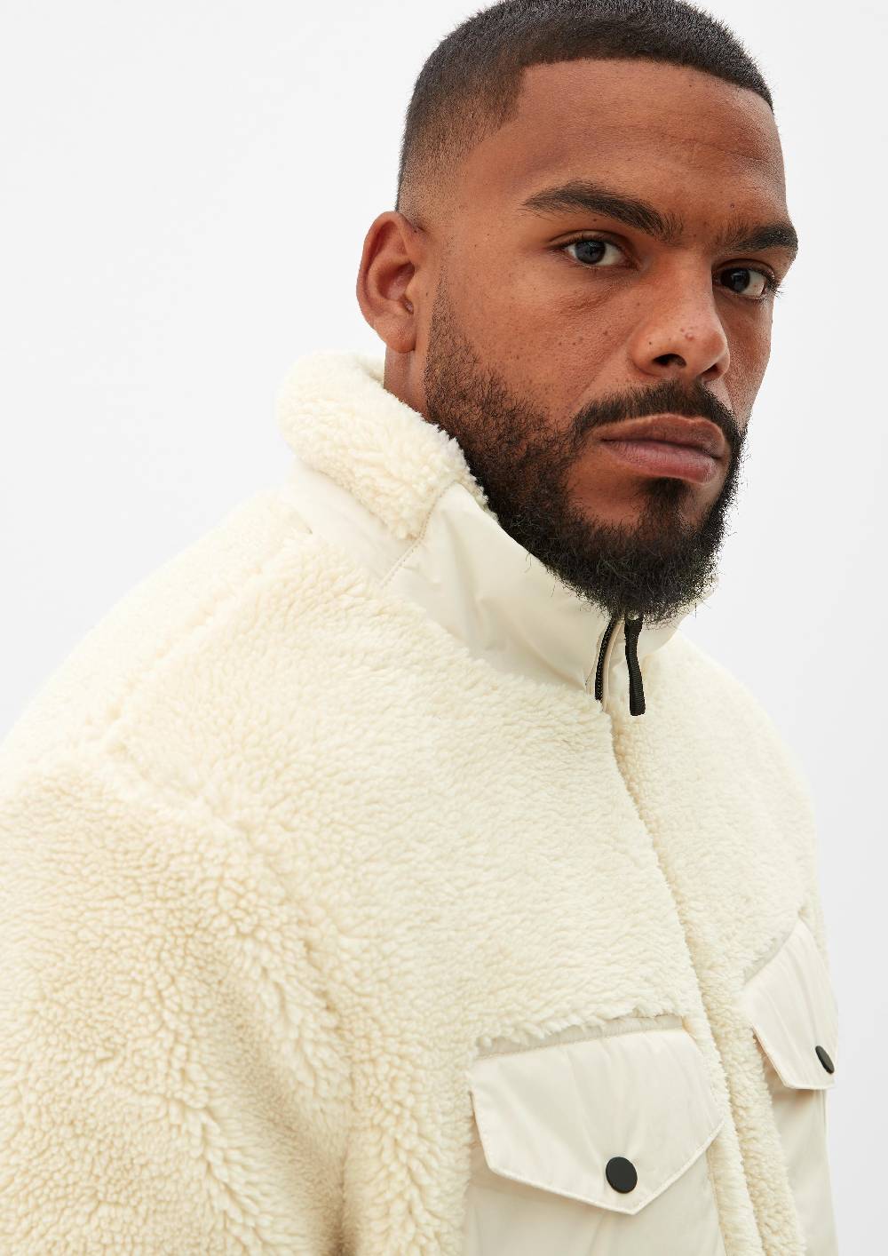 s.Oliver Jacke aus Teddyplüsch Bis zu 65% Rabatt