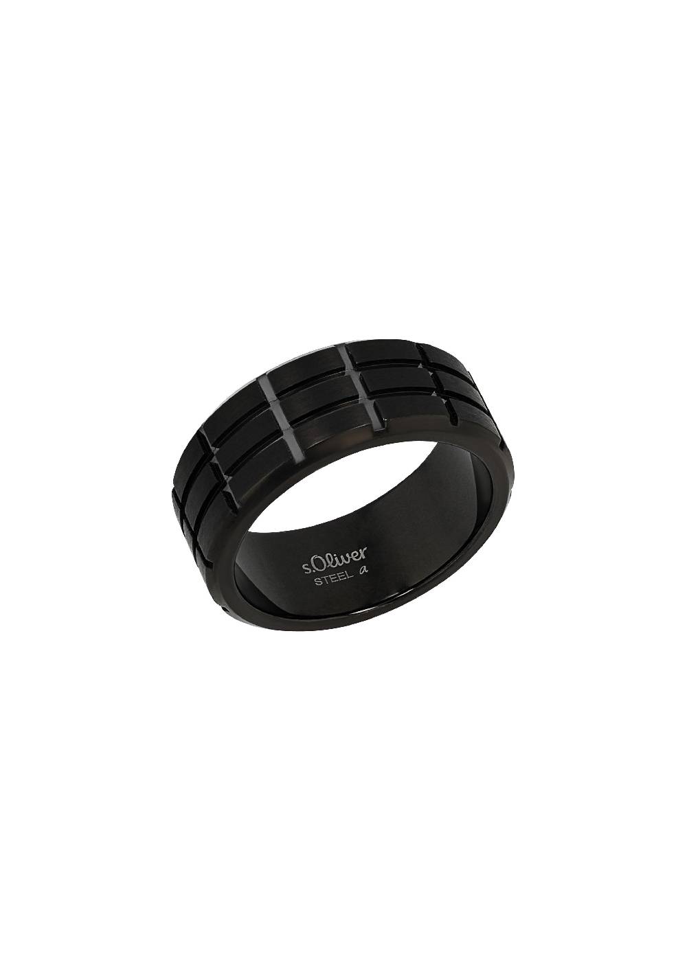 s.Oliver Ring aus Edelstahl 50% Rabatt mit kostenlosem Versand