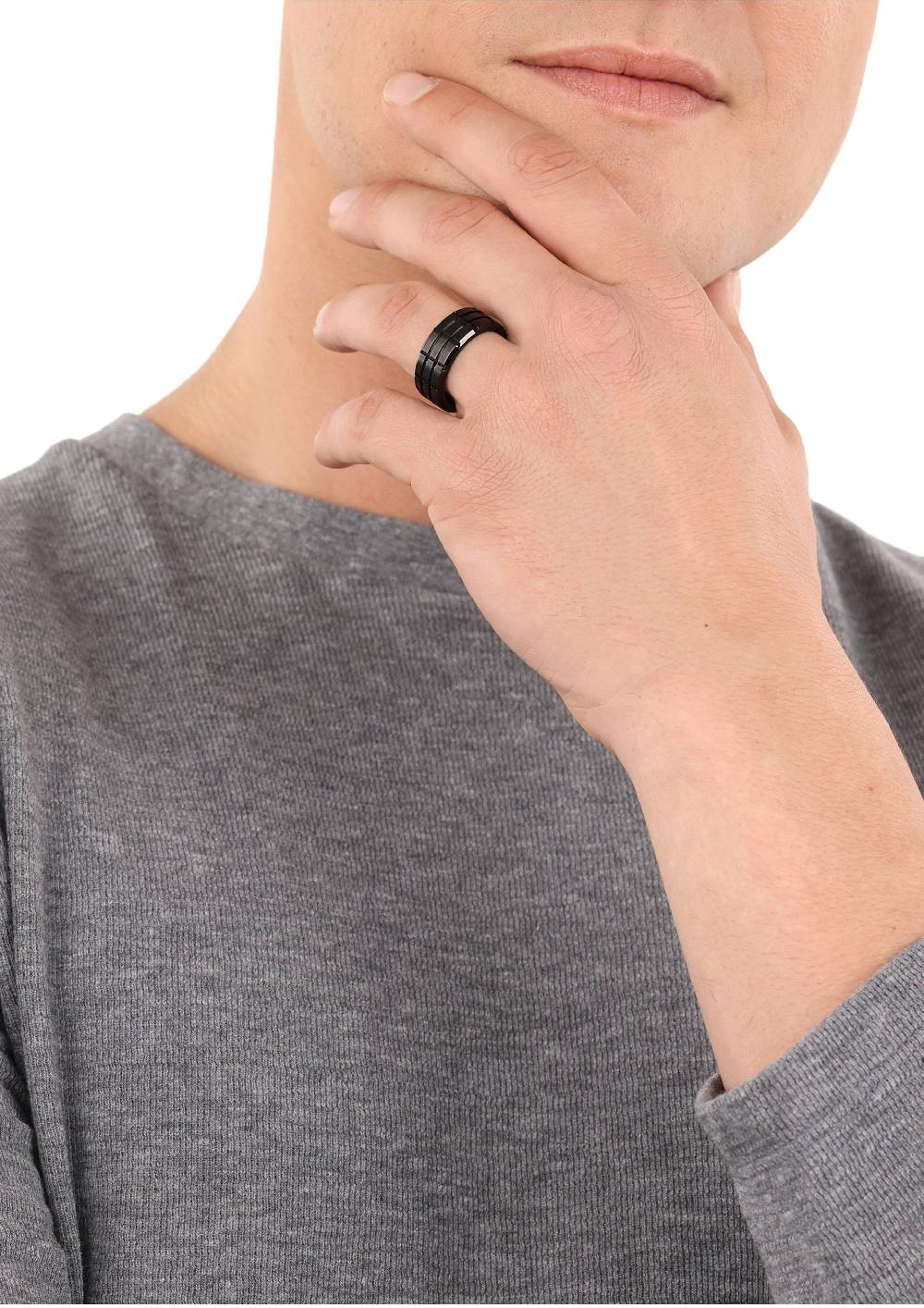 s.Oliver Ring aus Edelstahl 50% Rabatt mit kostenlosem Versand