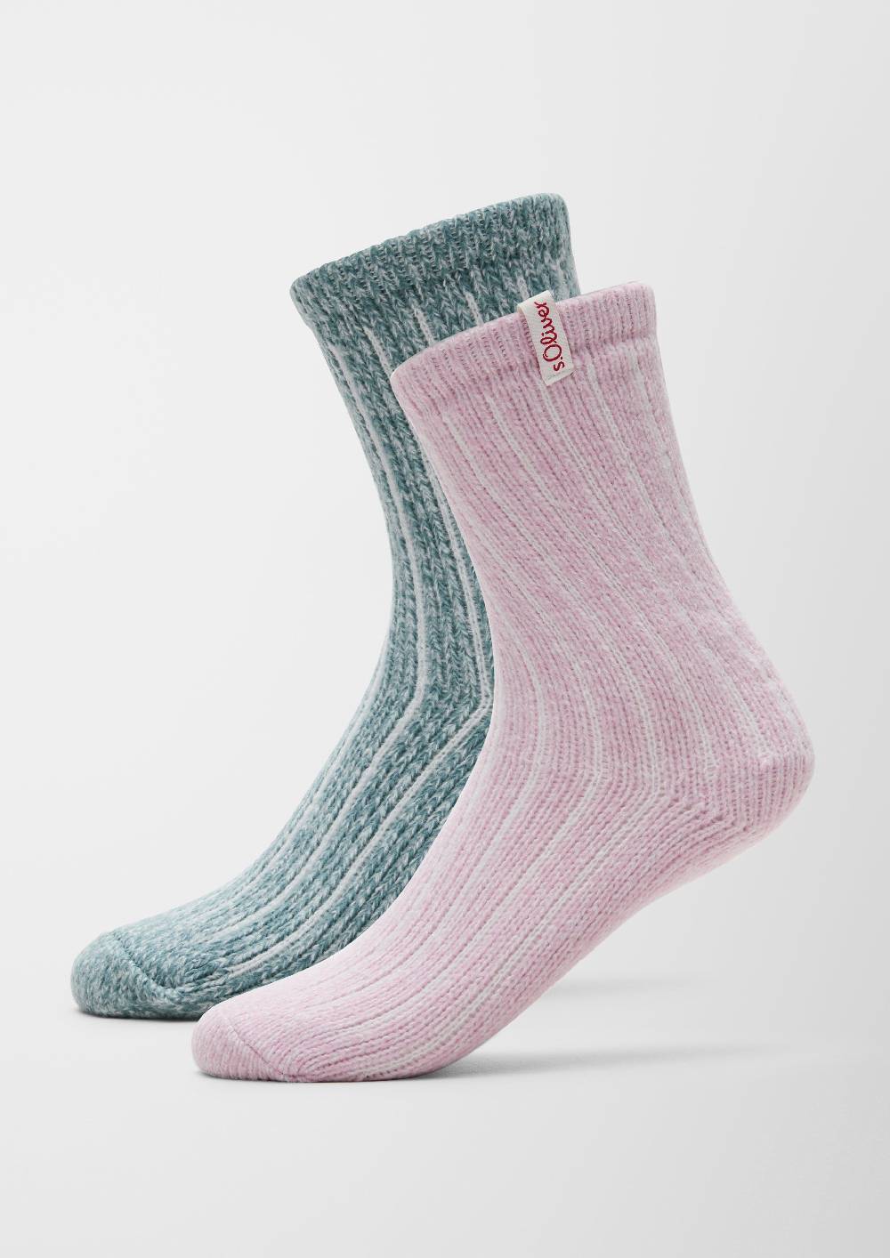 s.Oliver 2er-Pack weiche Rippstrick-Socken Meist gekauft