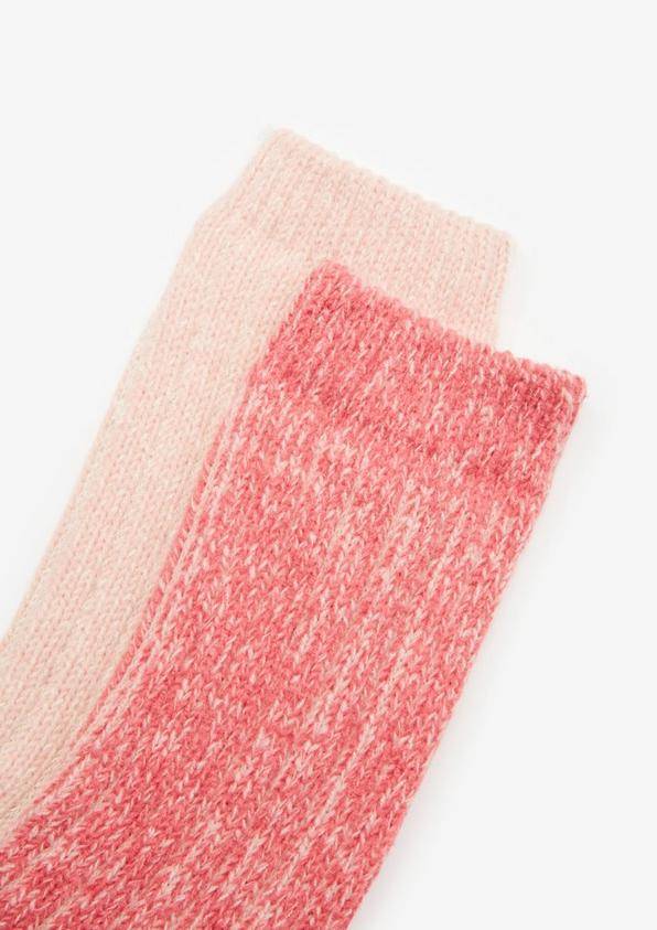 s.Oliver 2er-Pack weiche Rippstrick-Socken