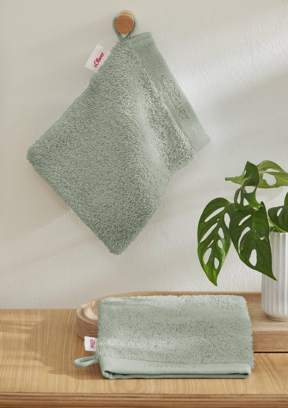 s.Oliver 2er-Pack Waschhandschuh Weihnachtsangebot