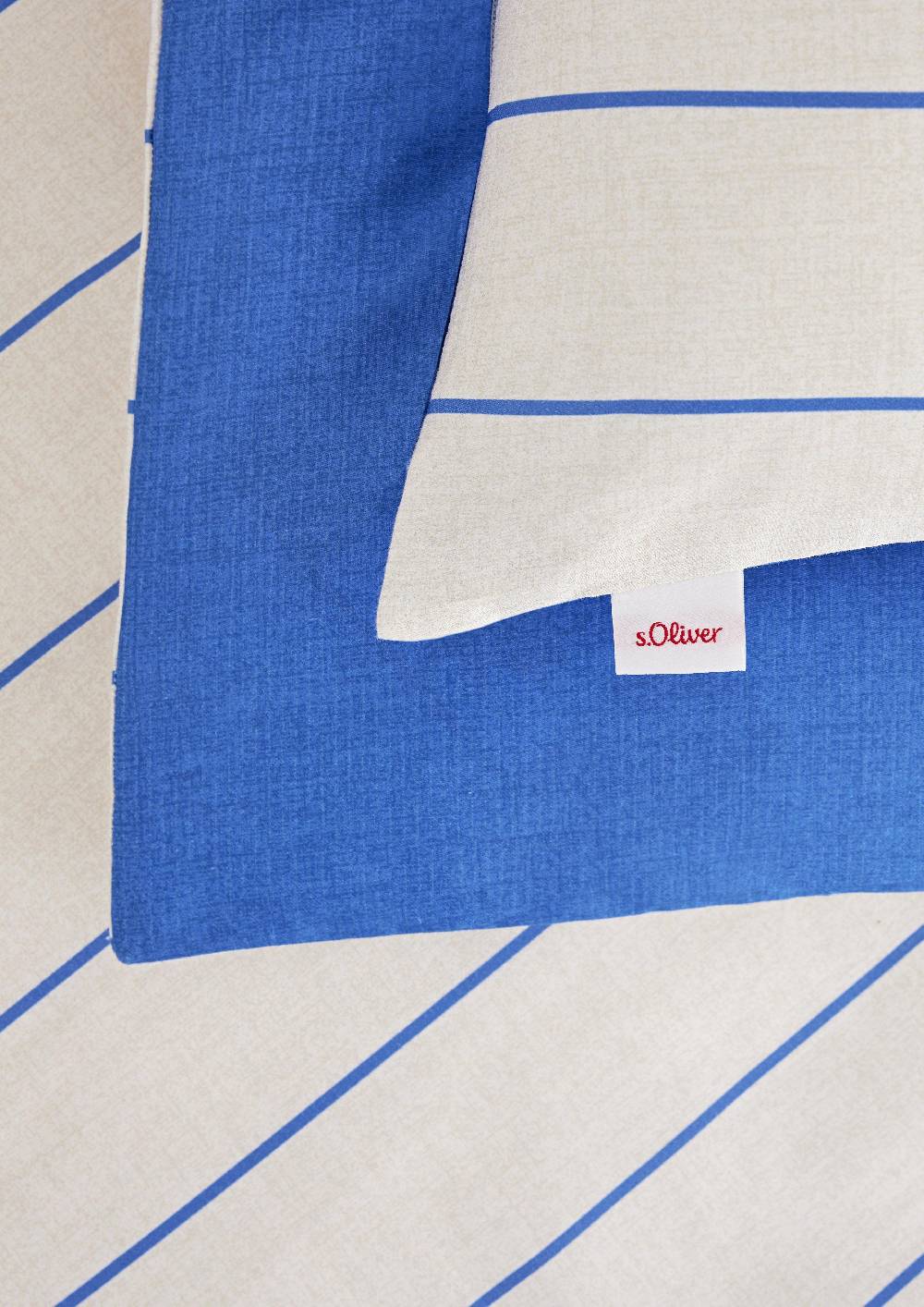 s.Oliver Bettwäsche aus Baumwoll-Satin mit Streifenmuster Muttertagsangebot