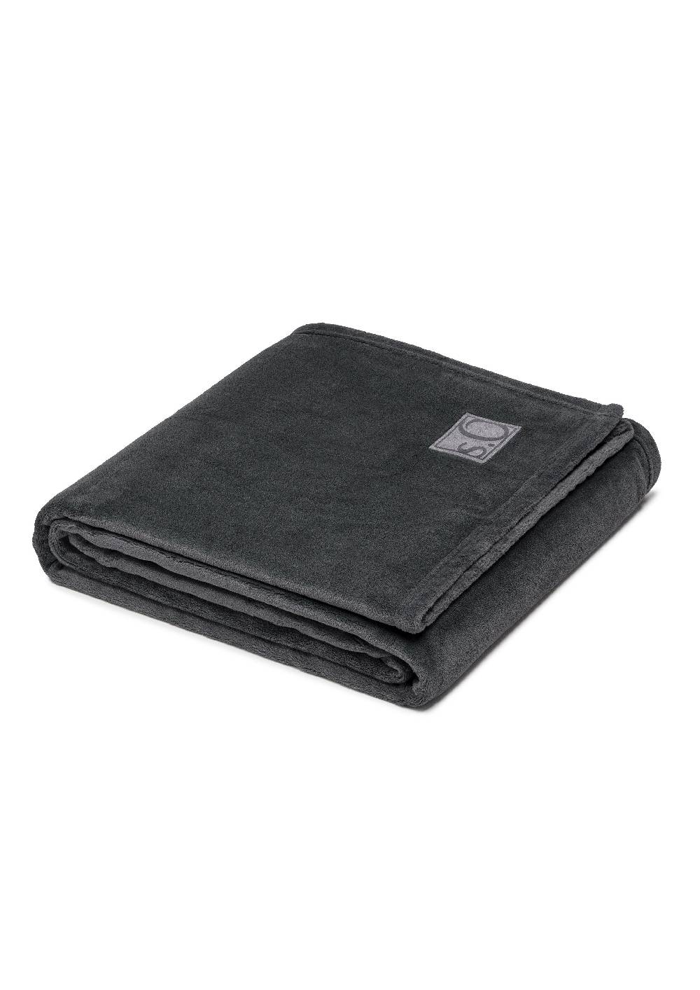 s.Oliver Weiche Decke mit Logo-Detail Top Angebot
