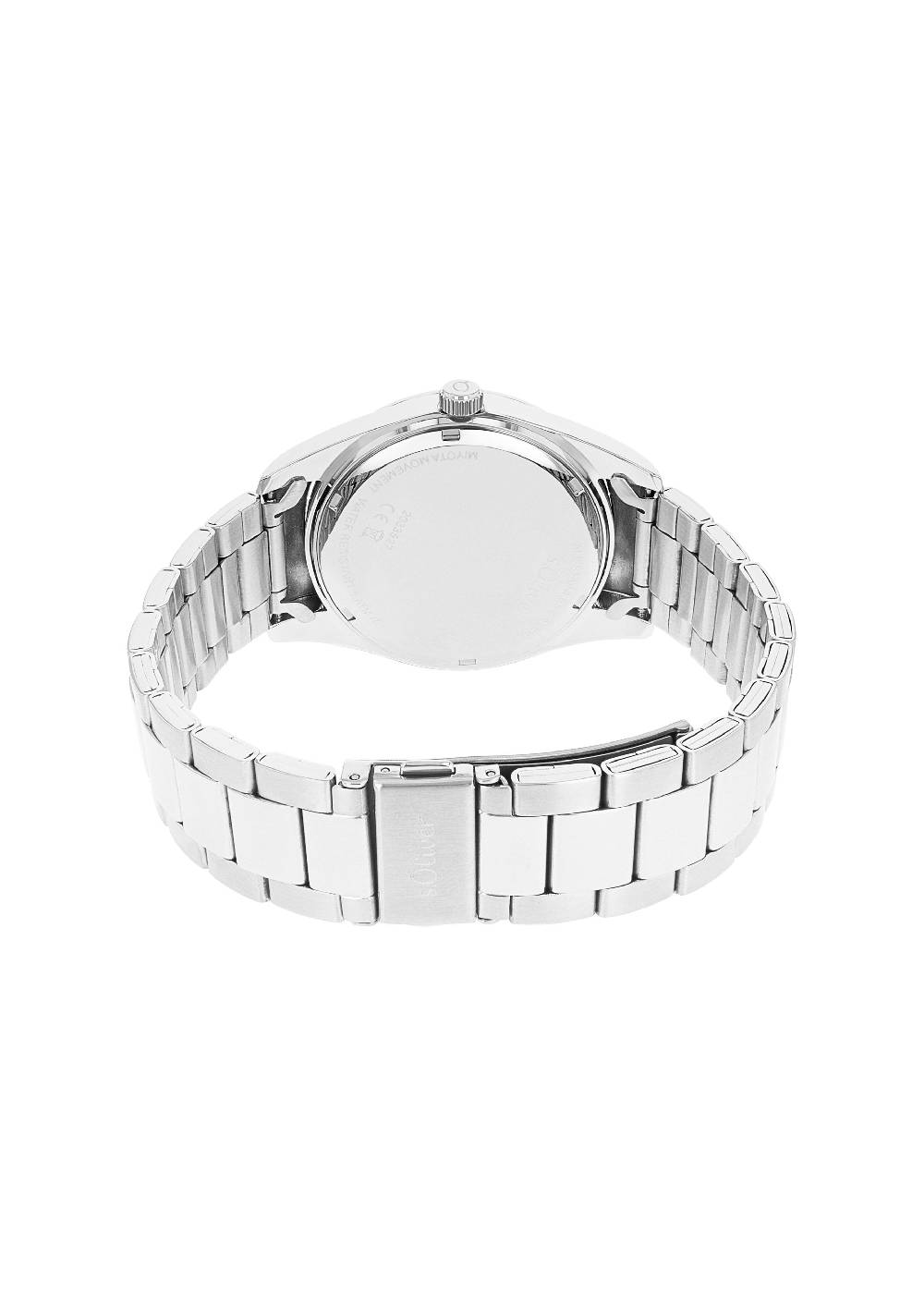 s.Oliver Klassische Edelstahluhr mit Gliederarmband Letzte 2 Tage