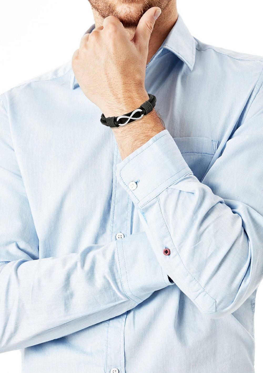 s.Oliver Armband aus Leder und Edelstahl Bis zu 65% Rabatt