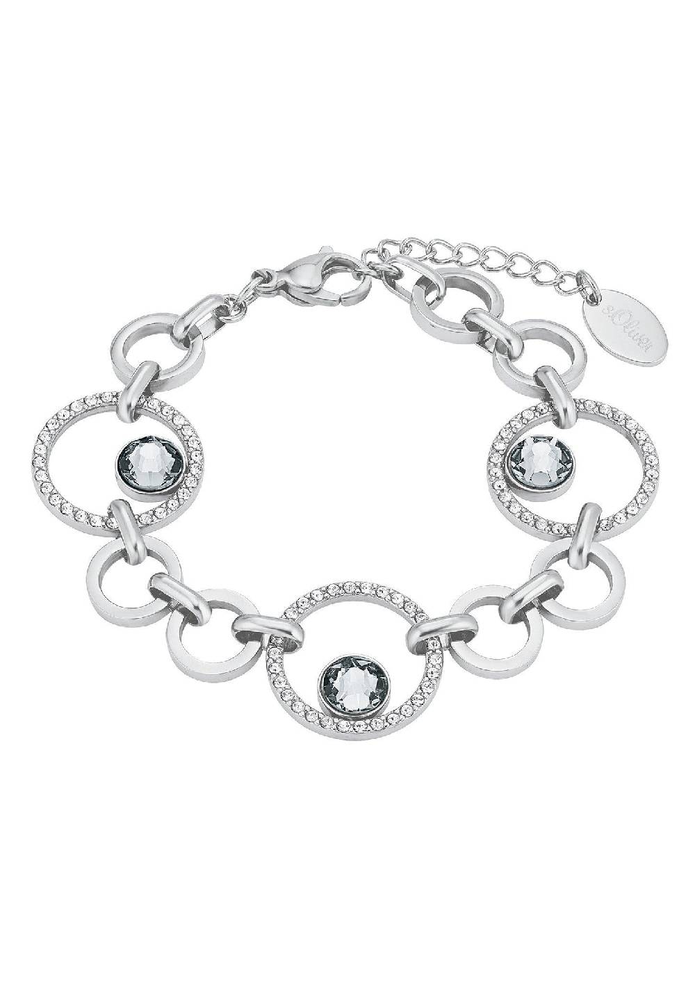 s.Oliver Armkette mit Kristallglas Sonderangebot der Fabrik