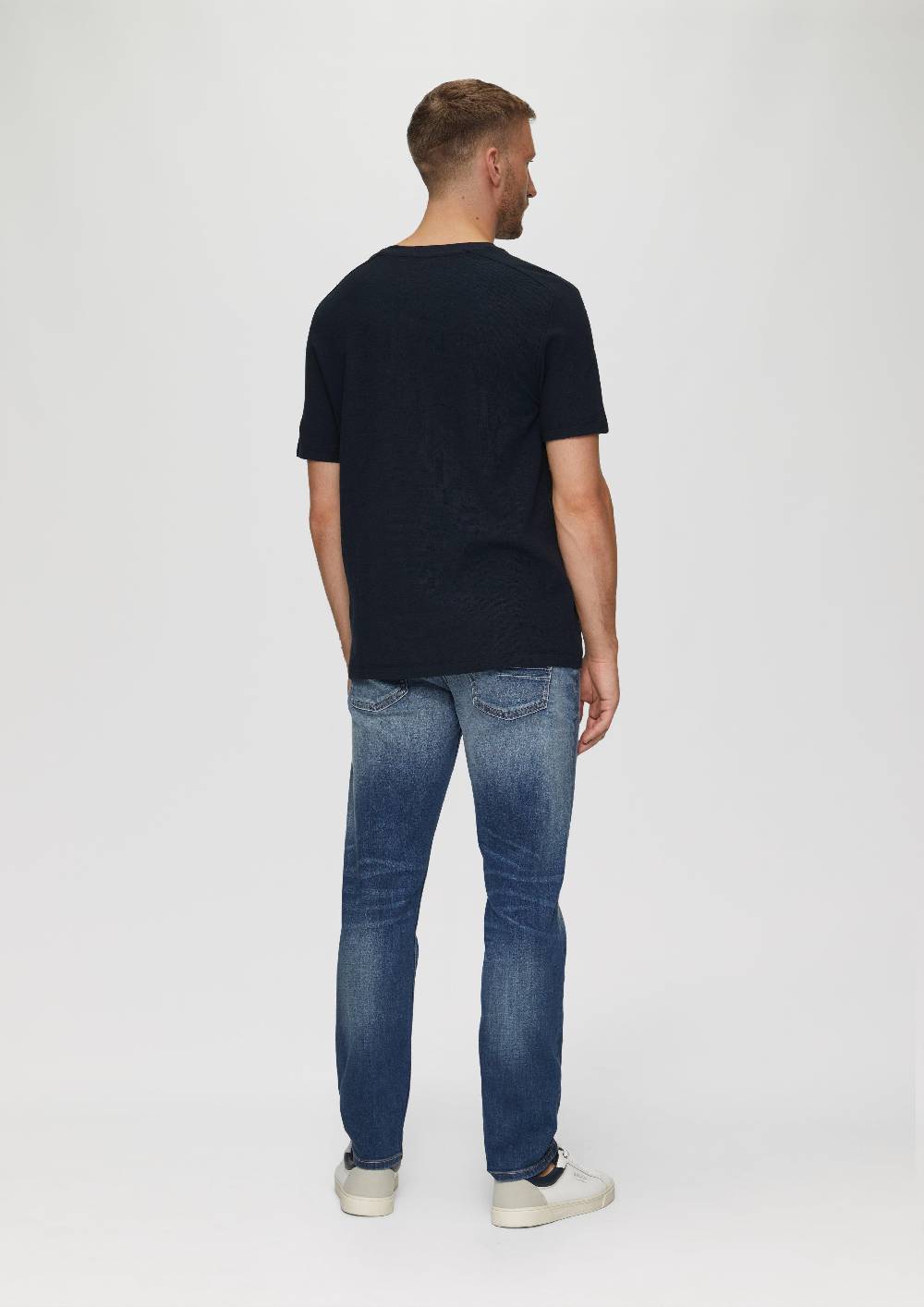 s.Oliver T-Shirt mit Brusttasche aus Waffeljersey 50% Rabatt mit kostenlosem Versand