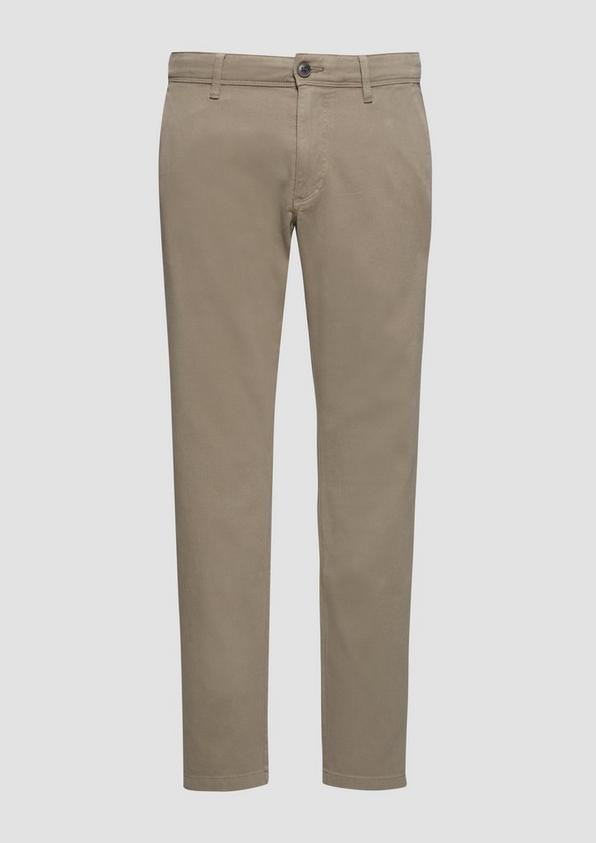 s.Oliver Regular Fit: Strukturierte Chino aus Baumwollstretch Outlet