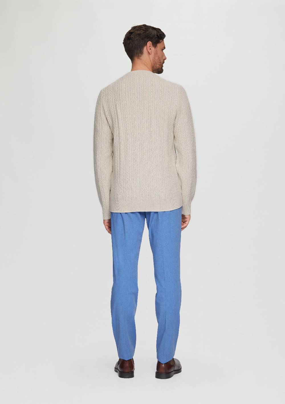 s.Oliver Strickpullover aus Wollmix mit Zopfmuster Auslauf