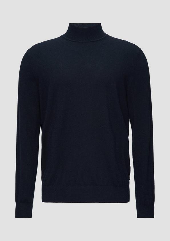 s.Oliver Softer Turtleneckpullover aus Baumwoll-Merino-Mix Verkauf
