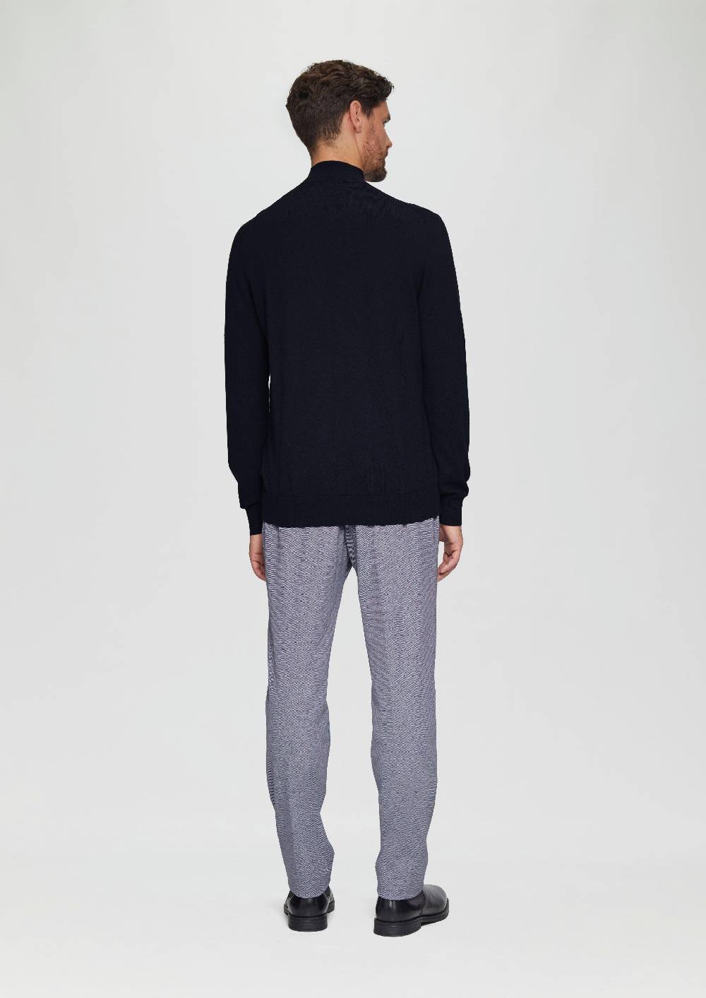 s.Oliver Softer Turtleneckpullover aus Baumwoll-Merino-Mix Verkauf
