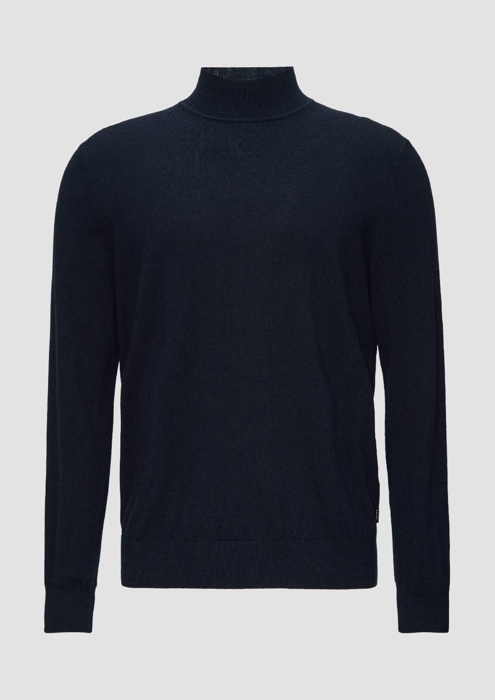 s.Oliver Softer Turtleneckpullover aus Baumwoll-Merino-Mix Verkauf