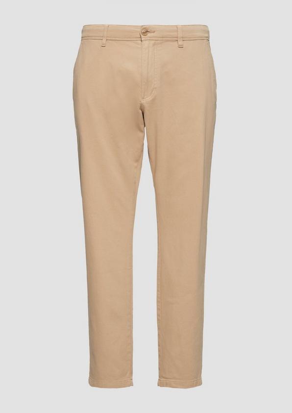 s.Oliver Regular Fit: Strukturierte Chino aus Baumwollstretch im Angebot