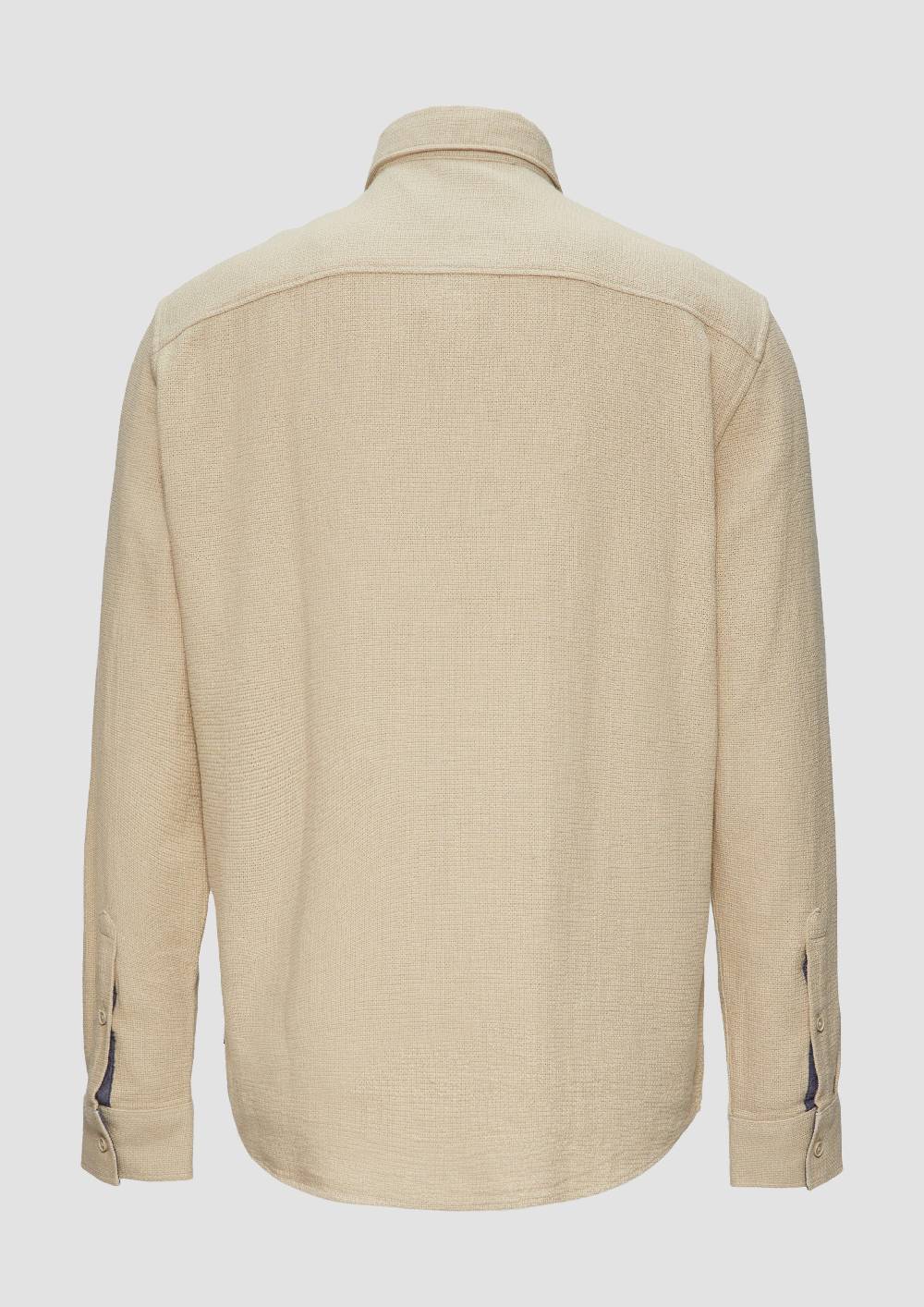 s.Oliver Regular Fit: Button-down-Hemd aus Strukturware Blitzverkäufe