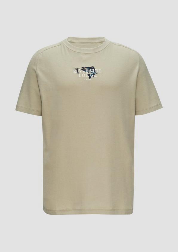 s.Oliver T-Shirt mit Stickerei aus Waffeljersey Fabrikpreis