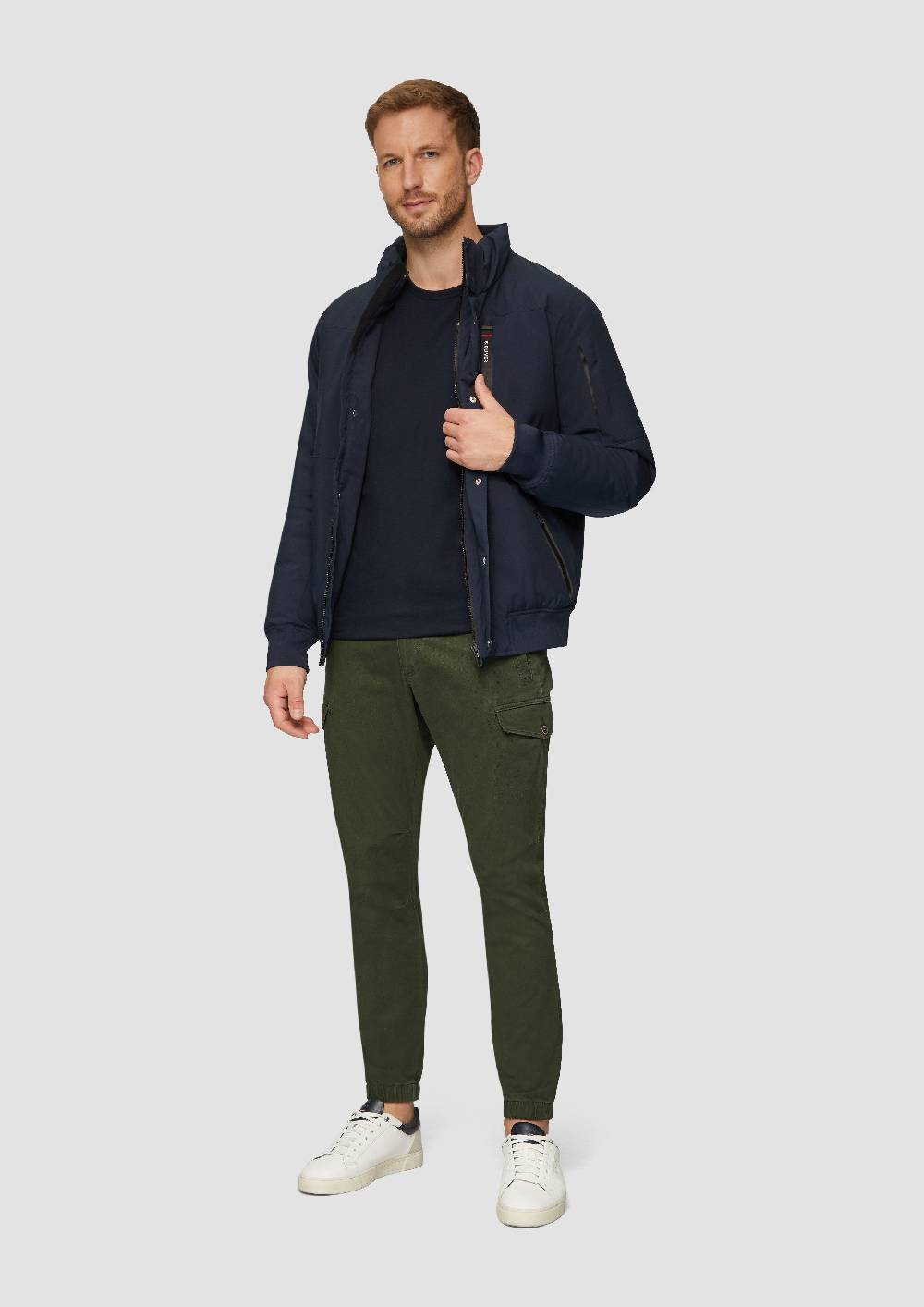 s.Oliver Softes Langarmshirt aus Baumwolljersey Günstig kaufen