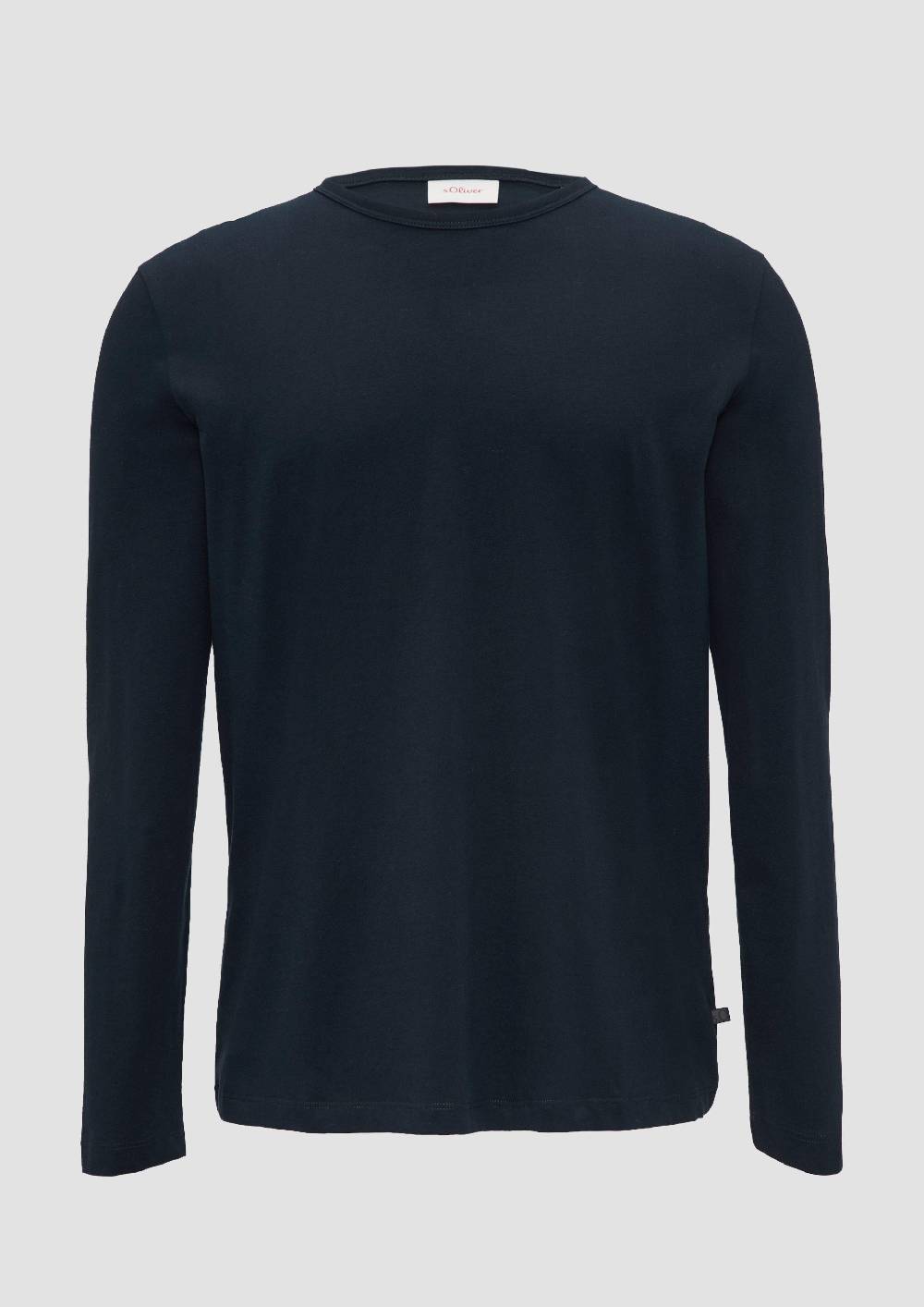s.Oliver Softes Langarmshirt aus Baumwolljersey Günstig kaufen
