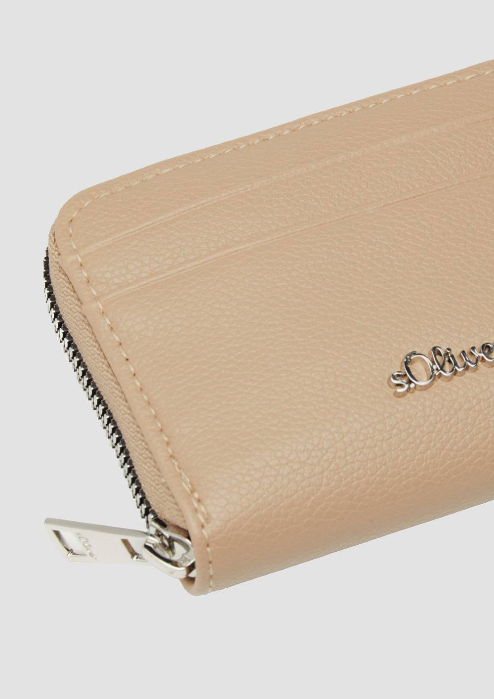s.Oliver Kleines Portemonnaie mit Reißverschluss Online Shopping