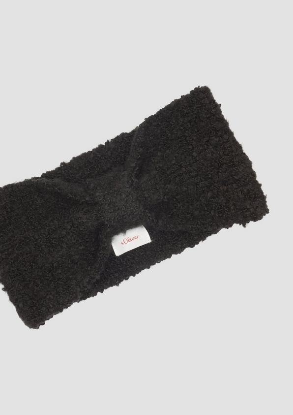 s.Oliver Gestricktes Stirnband aus Bouclé Exklusivangebot