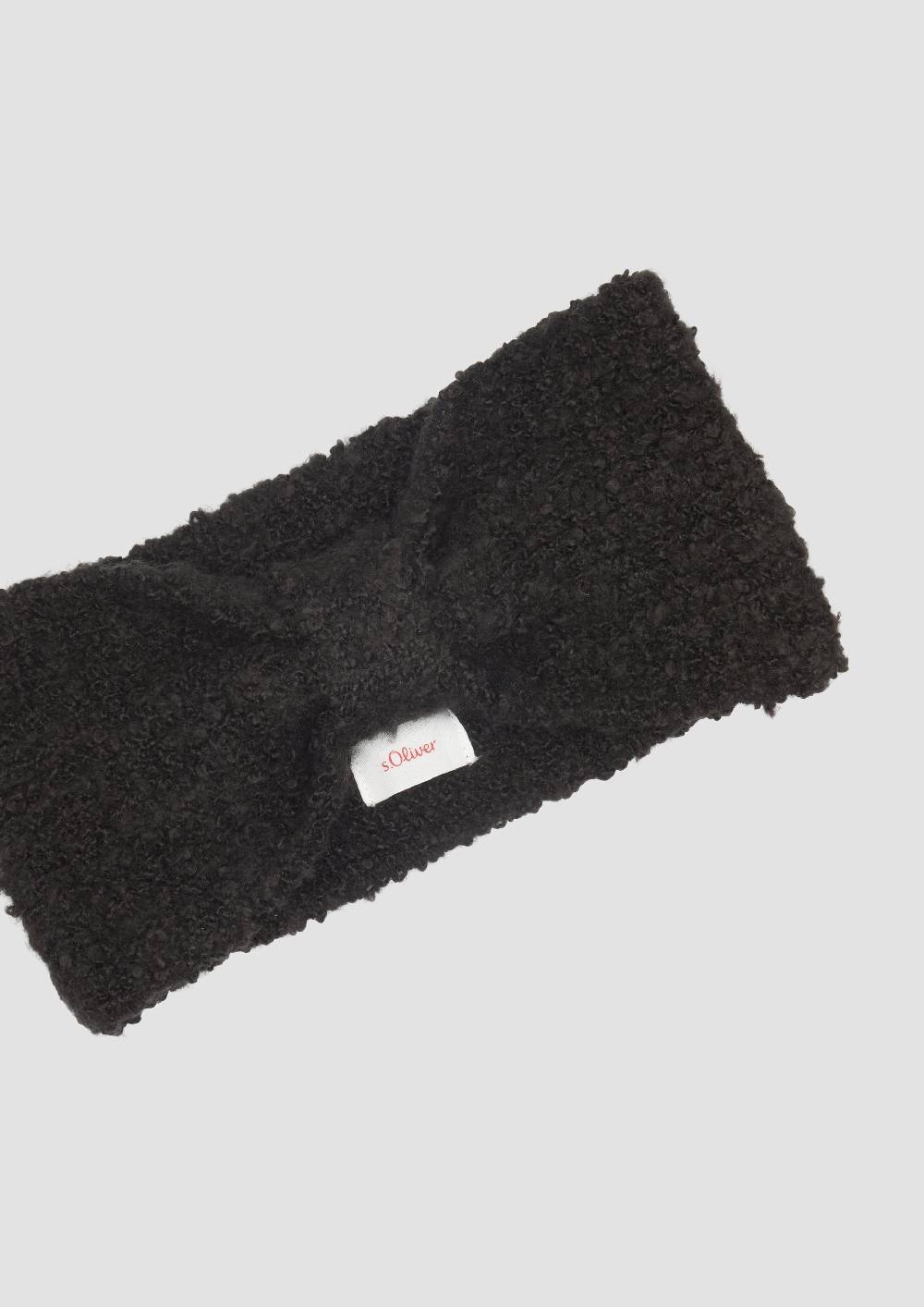 s.Oliver Gestricktes Stirnband aus Bouclé Exklusivangebot