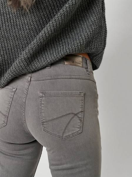 TONI Fashion Style »Perfect Shape« grey Slim-Fit Jeans mit Shapingeffekt Bis zu 55% Rabatt
