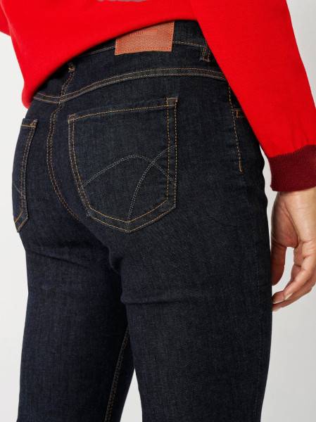 TONI Fashion Style »Perfect Shape« dark blue Bootcut-Jeans Fabrikladen