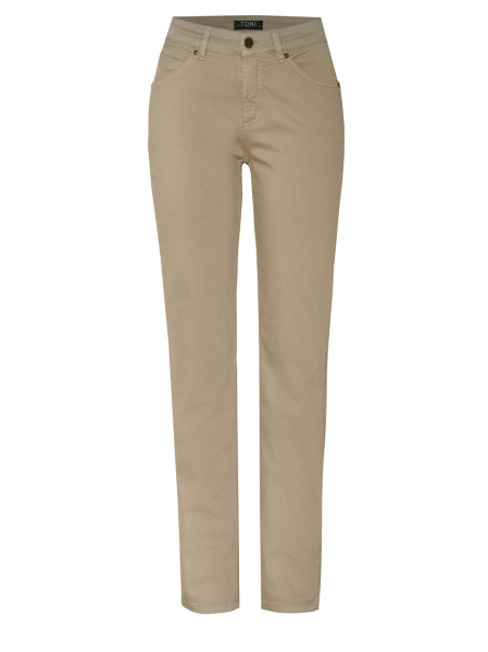 TONI Fashion Style »Liv« taupe Gefärbte Regular-Fit Jeans Speichern exportieren