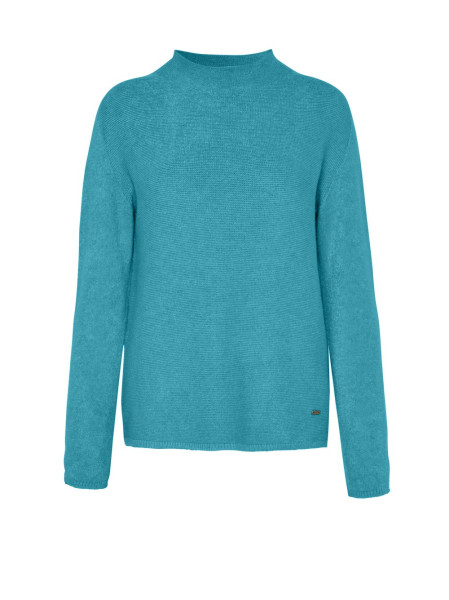 TONI Fashion Style »Helene« petrol Feinstrick-Pulli mit Turtleneck Im Verkauf