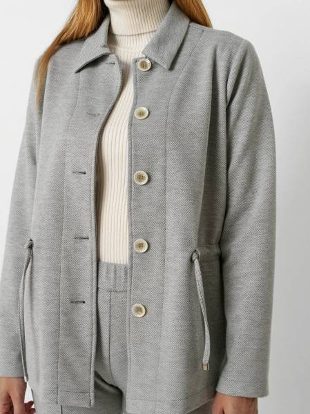 TONI Fashion Style »Celin« grey Jacke mit Taillenband zollfrei