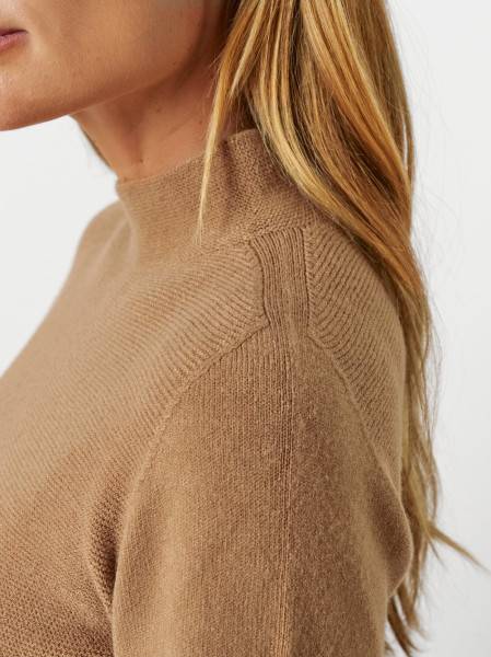 TONI Fashion Style »Helene« brown Feinstrick-Pulli mit Turtleneck 50% Rabatt für begrenzte Zeit