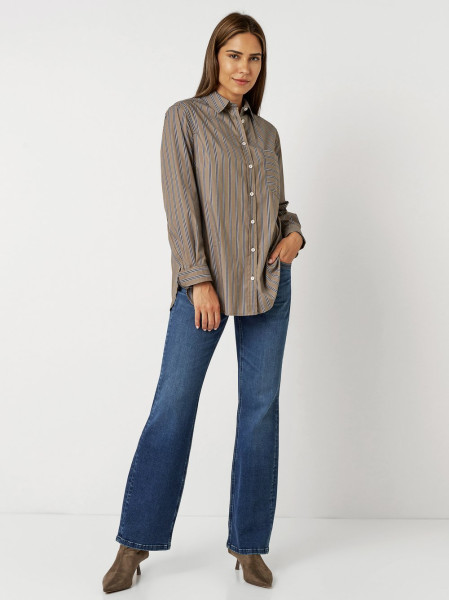 TONI Fashion Style »Alma« taupe/blue Gestreifte Hemdbluse 2025