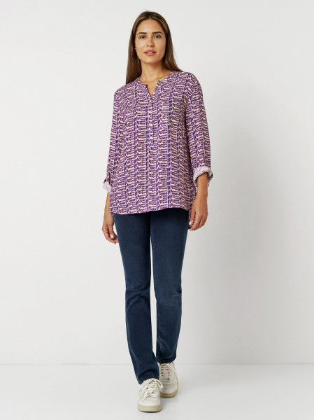 TONI Fashion Style »Bella« multicolour purple Gemusterte Schlupfbluse Outlet