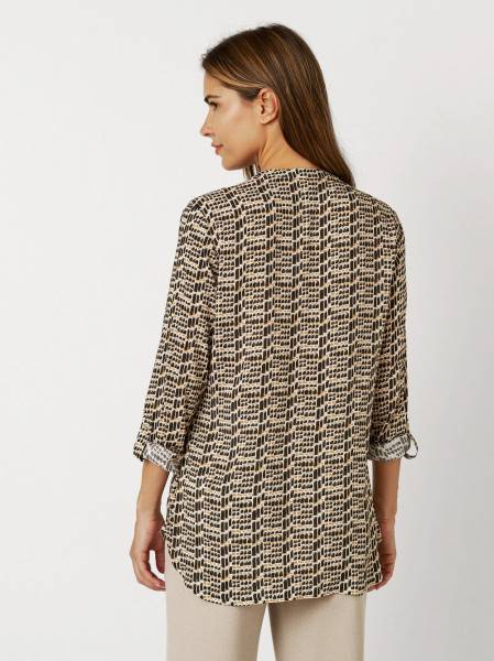 TONI Fashion Style »Bella« multicolour camel Gemusterte Schlupfbluse Auslauf