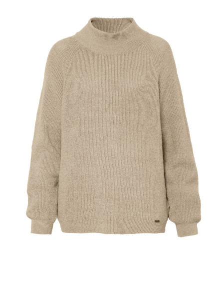 TONI Fashion Style »Insa« sand Strickpulli mit Stehkragen im Angebot