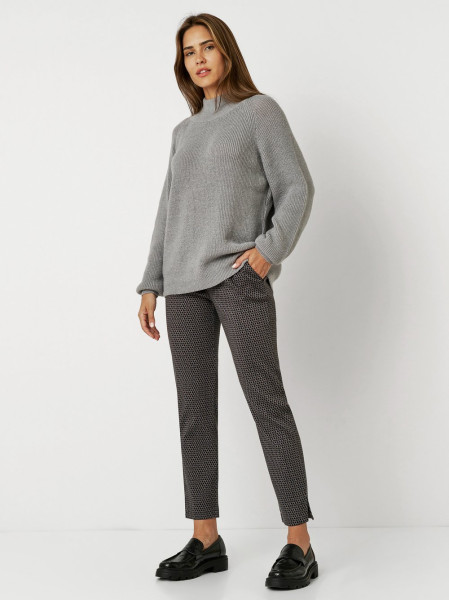 TONI Fashion Style »Insa« grey Strickpulli mit Stehkragen Schlussverkauf