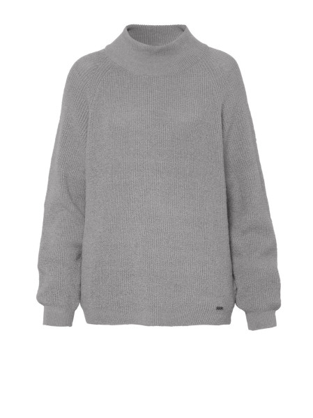 TONI Fashion Style »Insa« grey Strickpulli mit Stehkragen Schlussverkauf