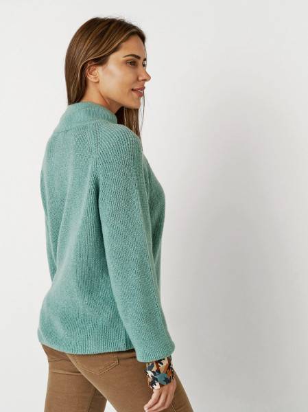 TONI Fashion Style »Insa« mint Strickpulli mit Stehkragen Günstiger Verkauf