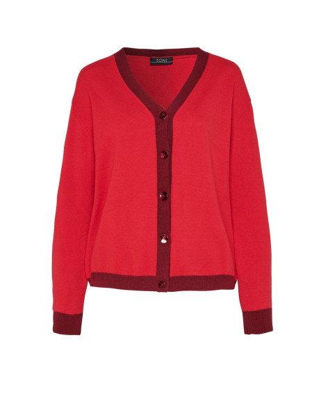 TONI Fashion Style »Ivette« red Roter Cardigan Blitzverkäufe
