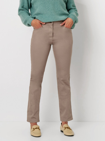 TONI Fashion Style »be loved« taupe Slim-Fit mit hohem Bund Sonderangebot