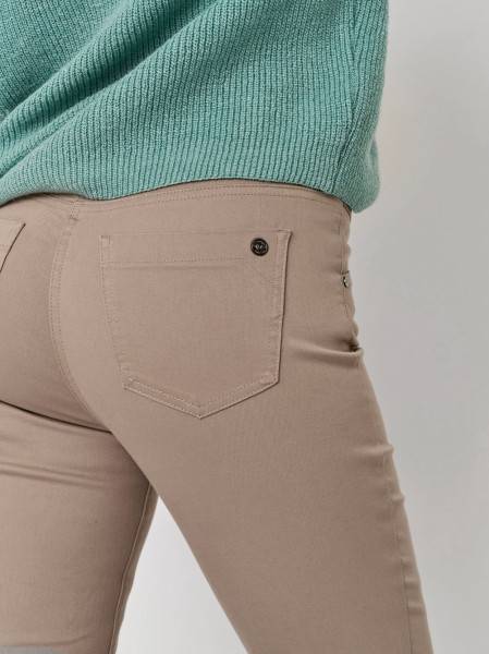 TONI Fashion Style »be loved« taupe Slim-Fit mit hohem Bund Sonderangebot