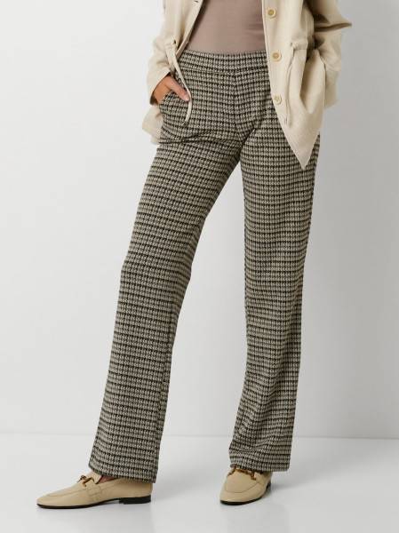 TONI Fashion Style »Jenny« grey/sand Wide Leg mit Hahnentritt Versandkostenfrei