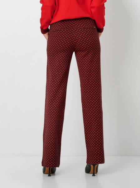 TONI Fashion Style »Jenny« red Gemusterte Wide Leg Großer Ausverkauf
