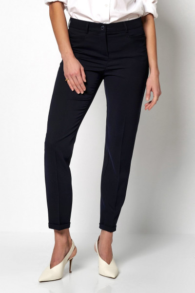 TONI Fashion Style »Jolie« dark blue Schlanke Businesshose Preisnachlass
