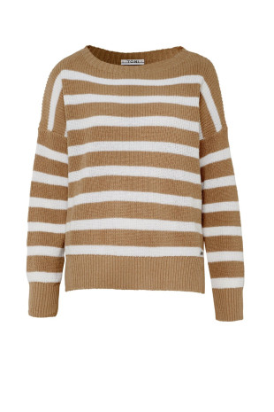 TONI Fashion Style »Inola« camel Lässiger Streifenpulli Black Friday