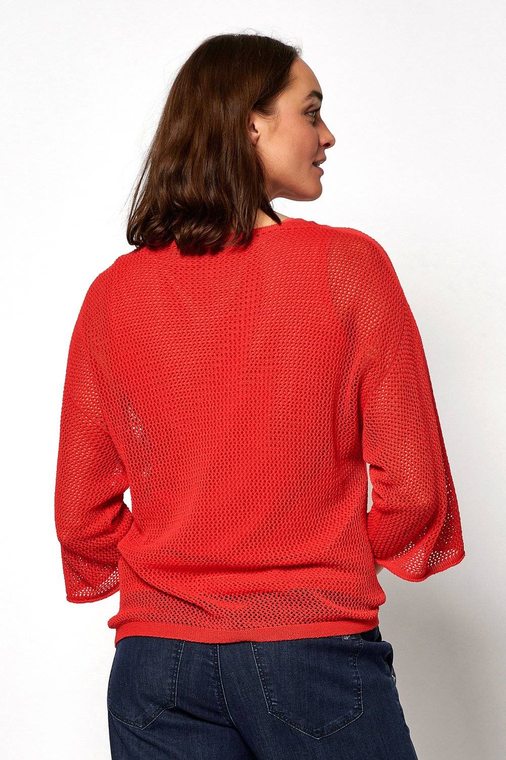 TONI Fashion Style »Gerda« red Gehäkelter Sommerpulli Cyber Monday