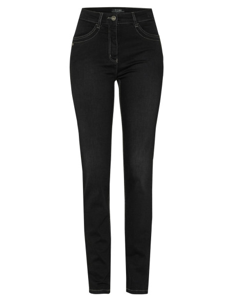 TONI Fashion Style »be loved« black Slim-Fit Jeans mit hohem Bund Osterangebot