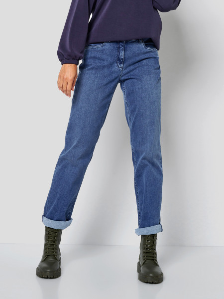 TONI Fashion Style »Honey« blue used Entspannte Basic-Jeans Muttertagsangebot