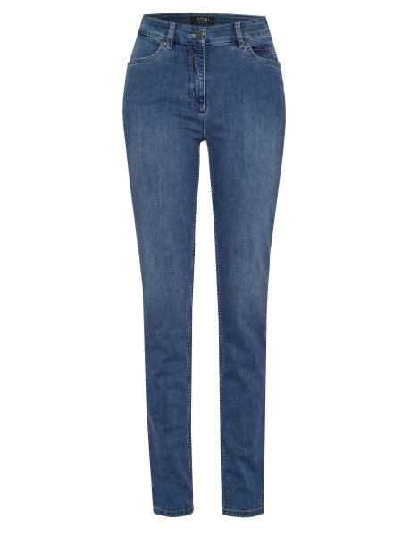 TONI Fashion Style »be loved« blue used Slim-Fit Jeans mit hohem Bund Vatertagsangebot